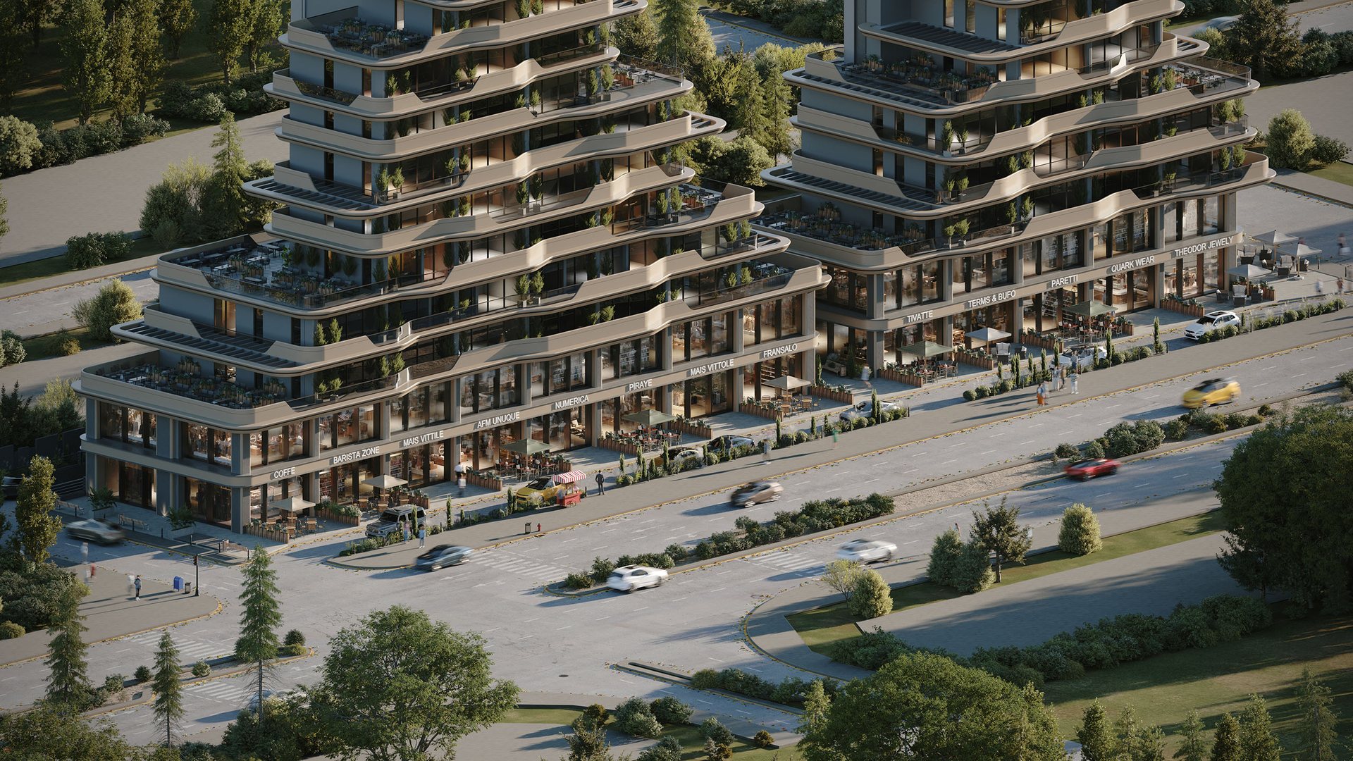 UBB Çakıroğlu Konakları - Dış Mekân Görselleştirme
